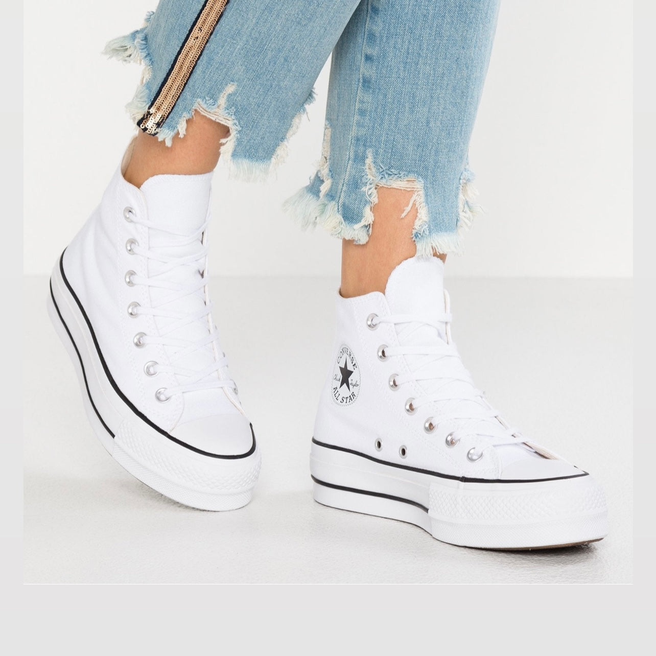 Chucks - All Star Blanca Alta
