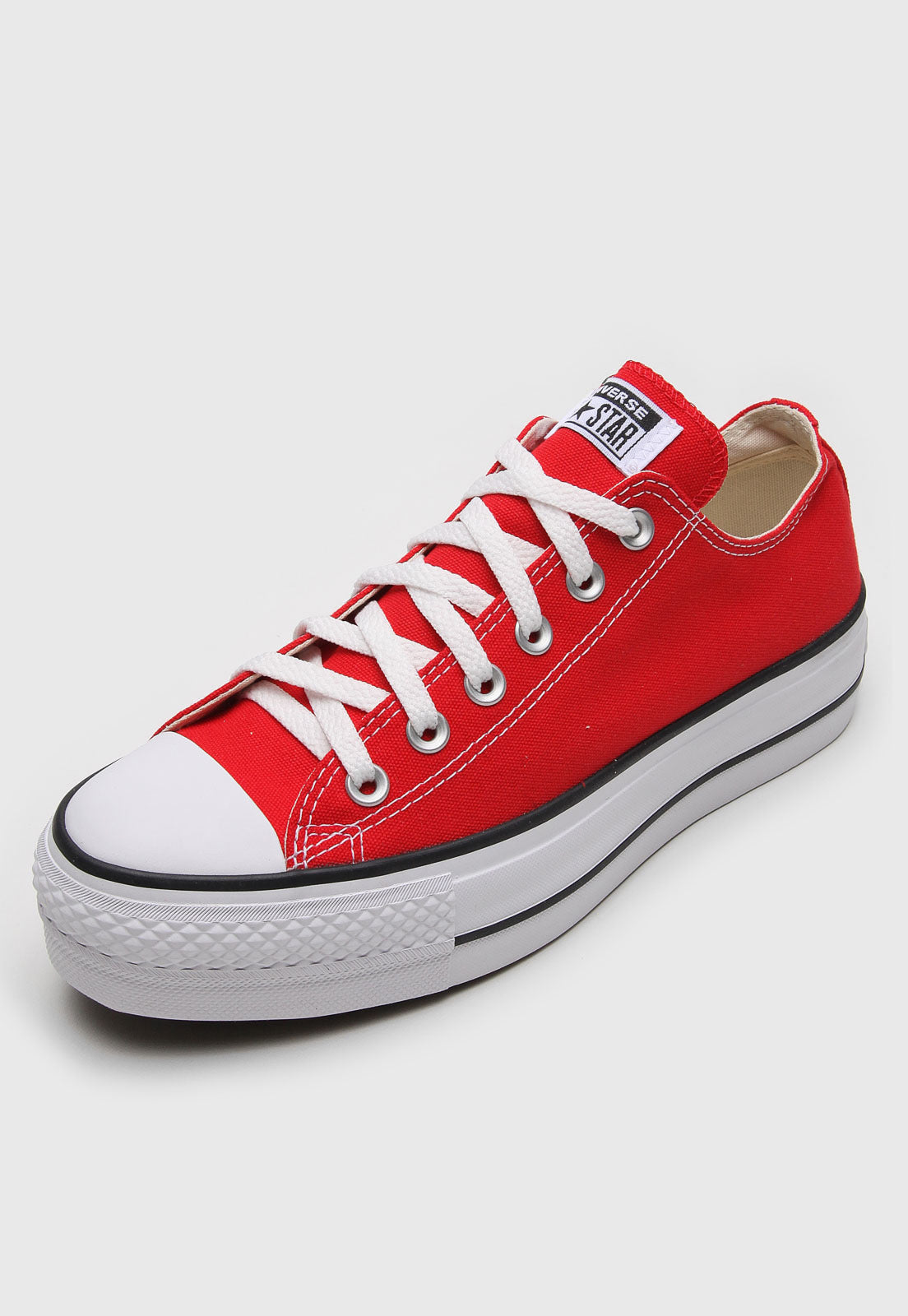 Chucks - All Star Plataforma Lona Roja