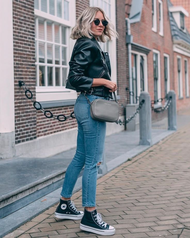 Chucks - All Star Plataforma Lona Negra